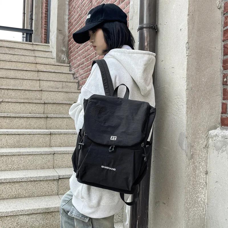 SEVENMOONS Nylon Backpack Unisex Multicolor-1