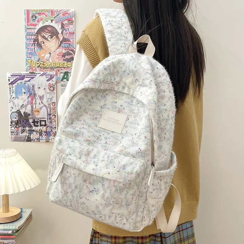 SEVENMOONS Nylon Backpack Women's Multicolor-2