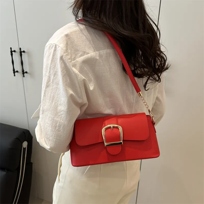 SEVENMOONS PU Shoulder Bag Regular Women's Multicolor-10