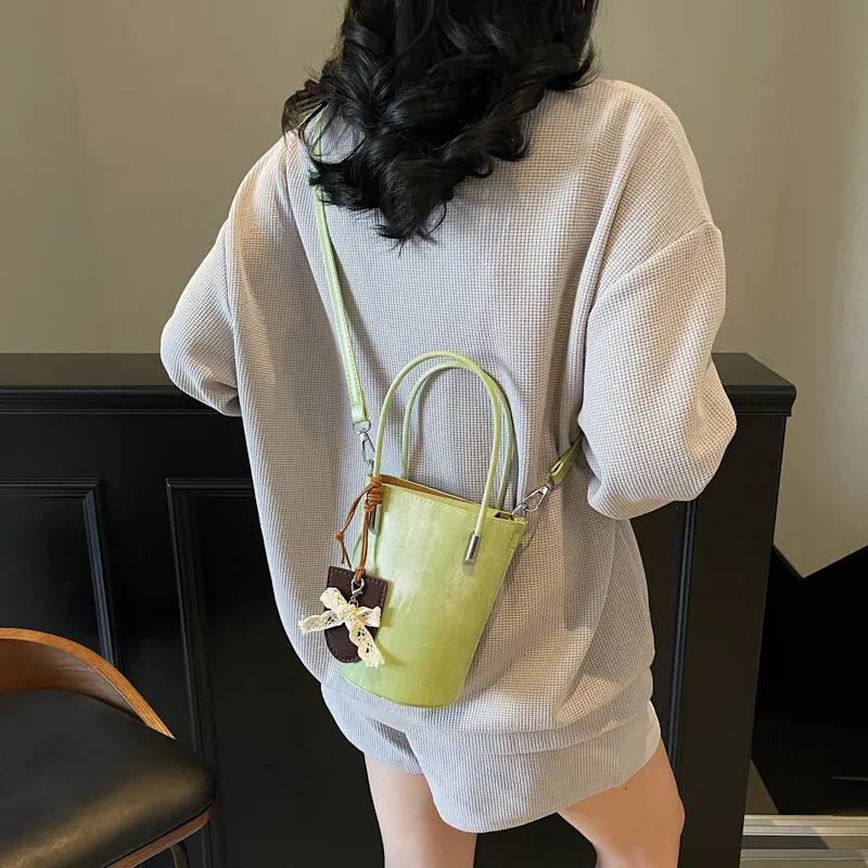 SEVENMOONS PU One Shoulder Handbag Regular Unisex Multicolor-11
