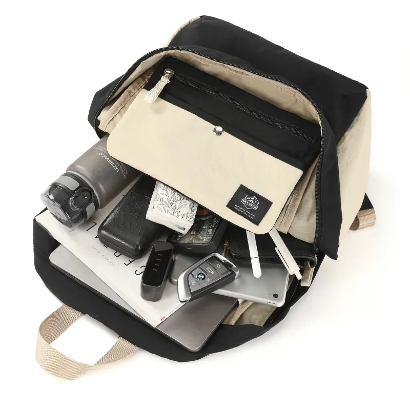 OCE GEAR Waterproof Nylon Laptop Backpack Regular Unisex Multicolor-6
