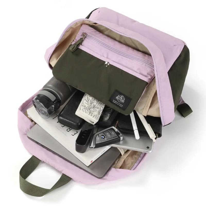 OCE GEAR Waterproof Nylon Laptop Backpack Regular Unisex Multicolor-14