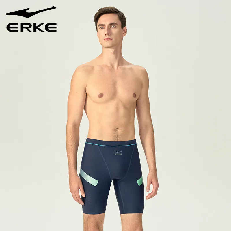 Erke Swimming Trunks Three-Piece Set Men's-2