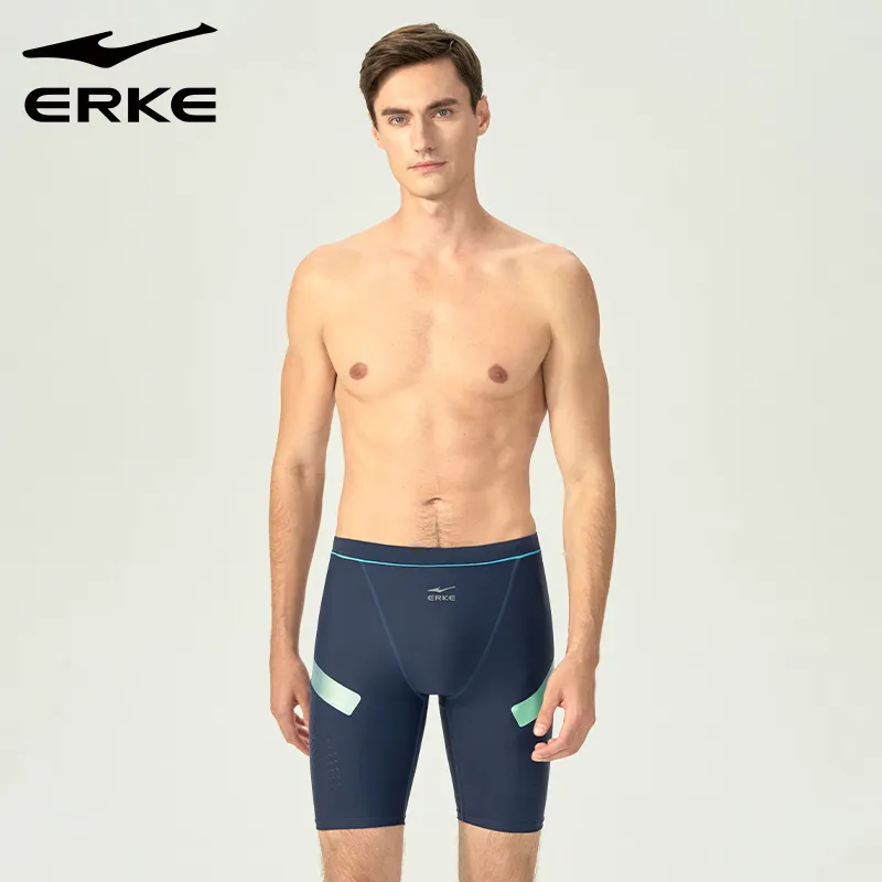 Erke Swimming Trunks Three-Piece Set Men's-4