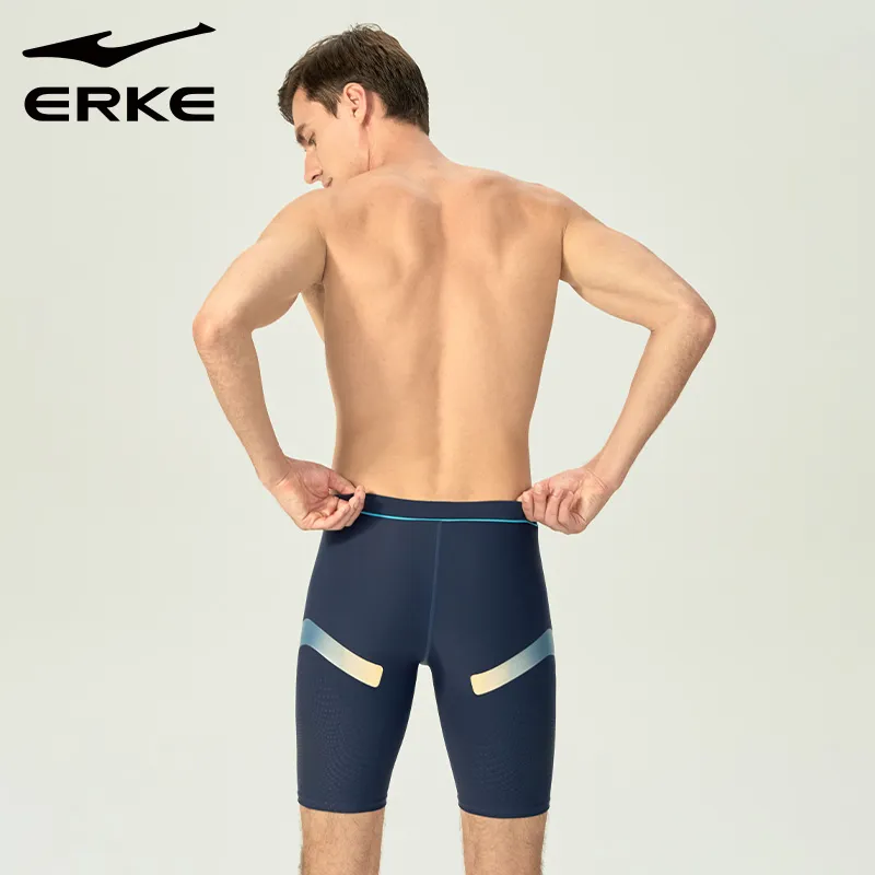 Erke Swimming Trunks Three-Piece Set Men's-3