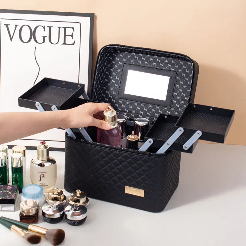 Gentle Welcome Beauty Storage Boxes Black-1