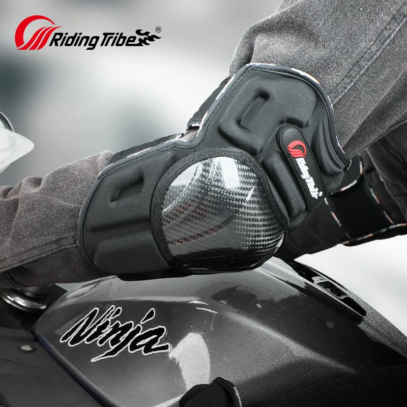 RIDING TRIBE Motorcycle Gear Knee Protector, Elbow Protector, Leg Protection-4