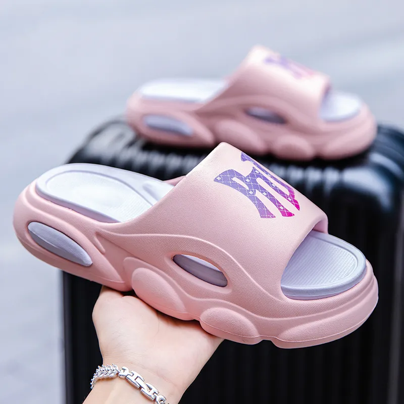 Pnj Cotton Sensory Slippers Unisex Pink Purple-3