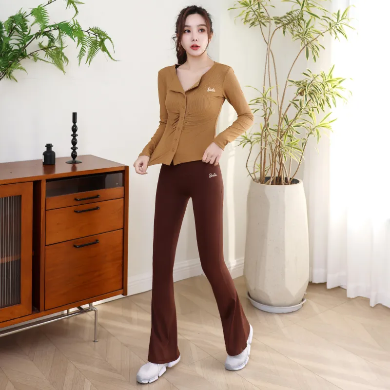 Barbie Yoga Coat Women's Oat Brown-5