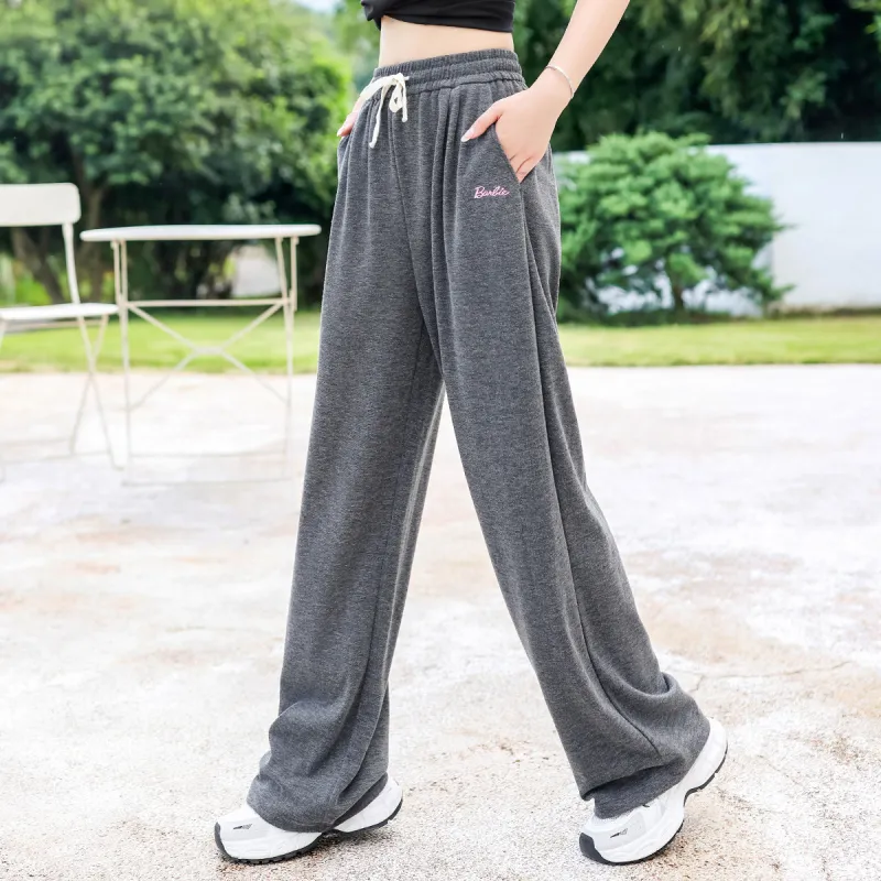 Barbie Sports Pants Women's Dark Gray-4