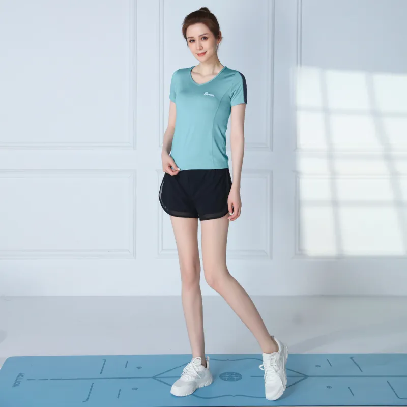 Barbie Yoga T Shirt Asphalt Gray-4