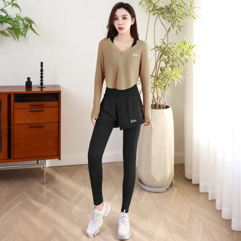 Barbie Yoga Pants Women's Black-5