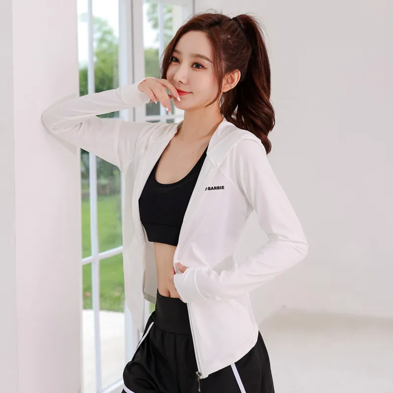 Barbie Yoga Coat Elegant White Cloud Nichang-3