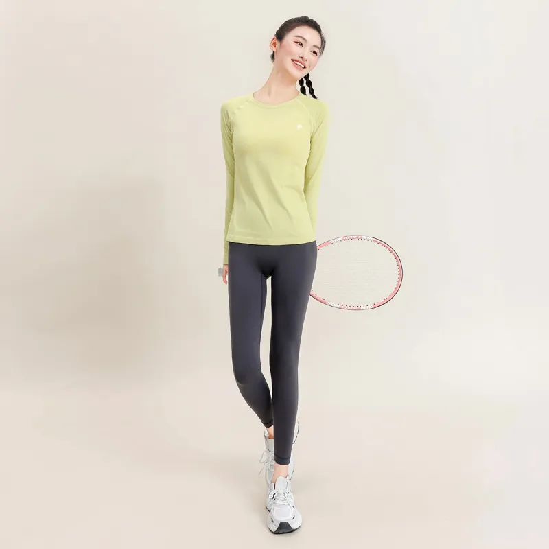 Barbie Yoga T Shirts Women's Yellow Plate-4