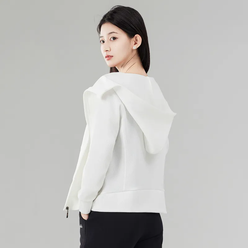 Barbie Yoga Jackets Women's Cream White-2