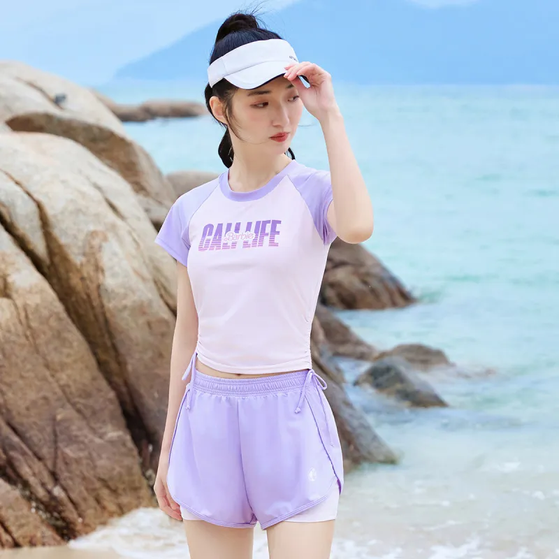Barbie Two Piece Swimsuit Women's-2