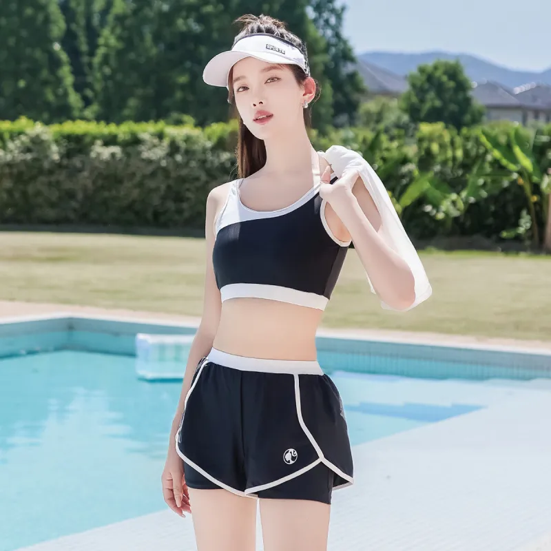 Barbie Two Piece Swimsuit Women's White-2