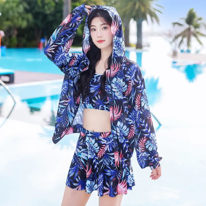 Barbie Two Piece Swimsuit Women's Blue-2