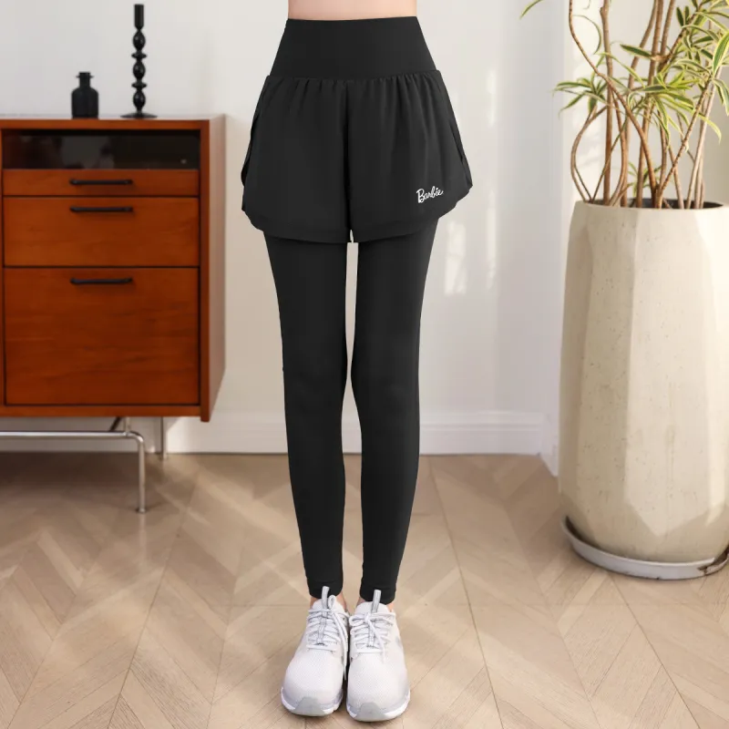 Barbie Yoga Pants Women's Black-2