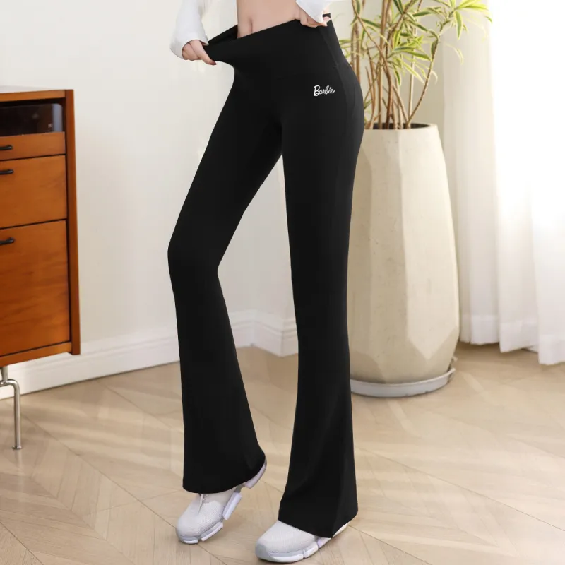 Barbie Yoga Pants Women's Black-1