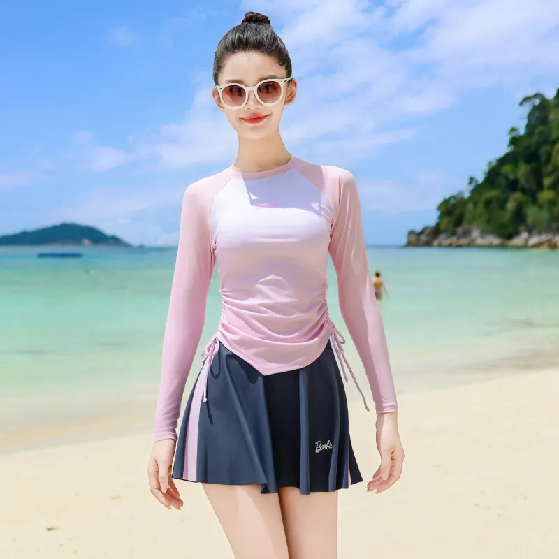 Barbie Two Piece Swimsuit Women's-5