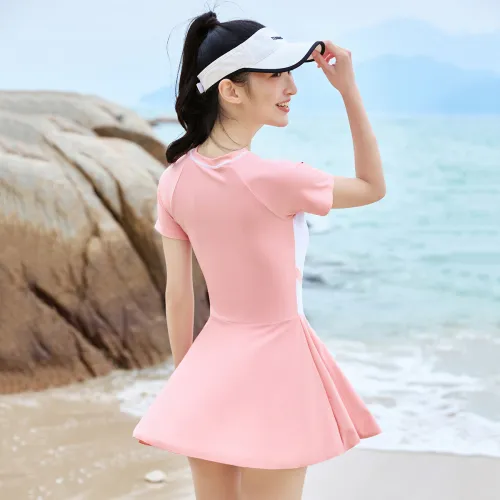 Barbie One piece Swimsuit Women's Pink