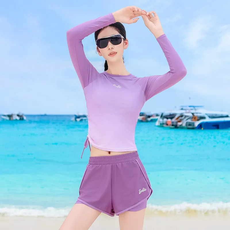 Barbie Two Piece Swimsuit Women's-4