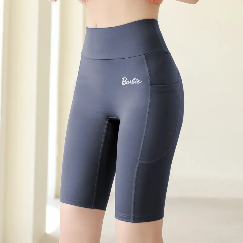 Barbie Sports Shorts Women's Dark Purple-5