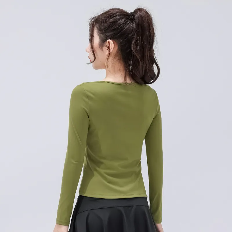 Barbie Yoga T Shirt Avocado Green-1