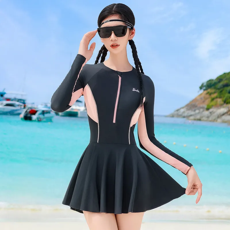 Barbie One piece Swimsuit Women's-4