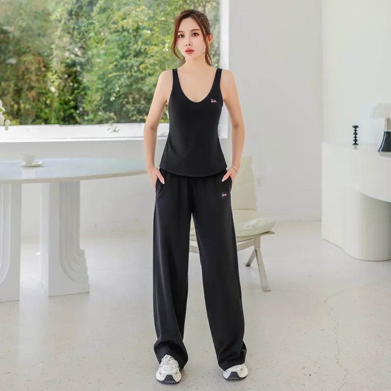 Barbie Sports Pants Women's Black-4
