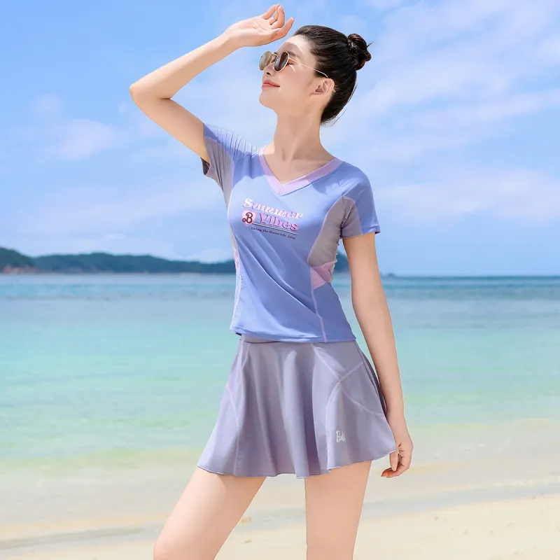 Barbie Two Piece Swimsuit Women's-1