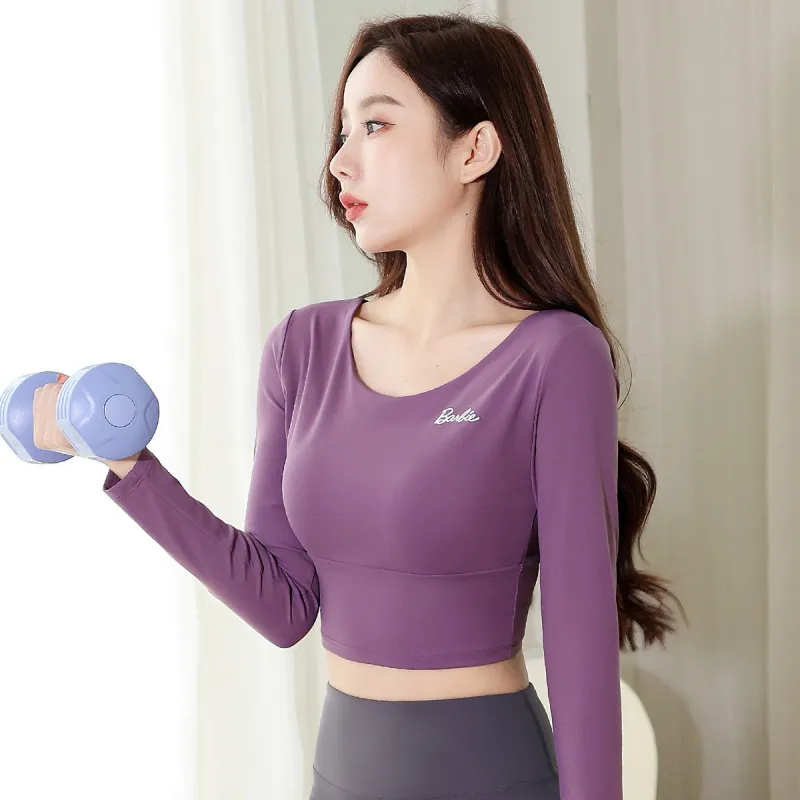 Barbie Yoga Sets Women's-4