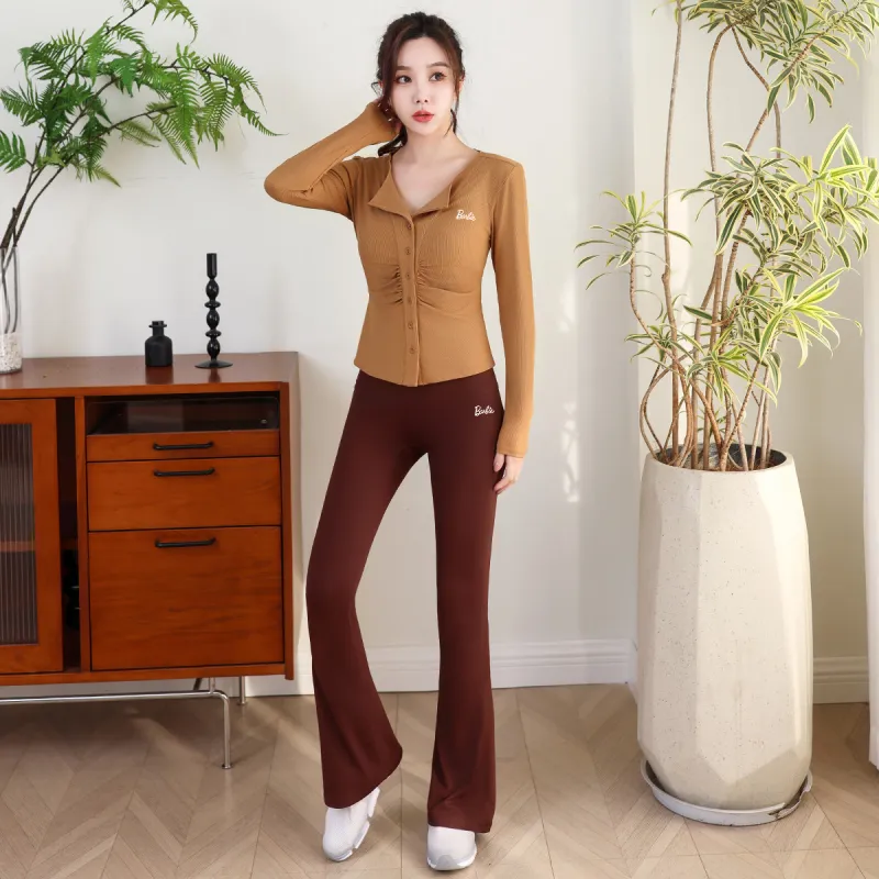Barbie Yoga Coat Women's Oat Brown-4