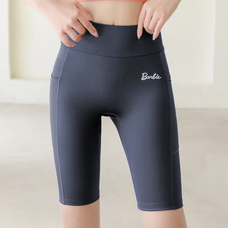 Barbie Sports Shorts Women's Dark Purple-1