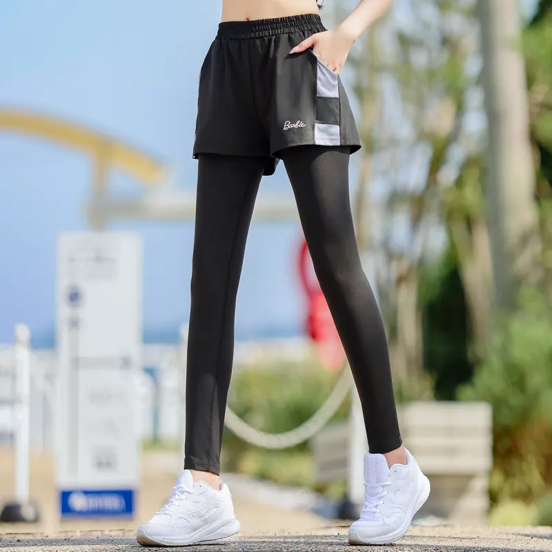 Barbie Fitness Sets Women's Black-3