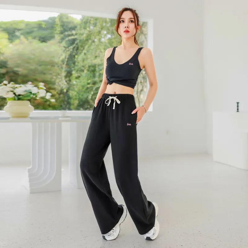 Barbie Sports Pants Women's Black-3