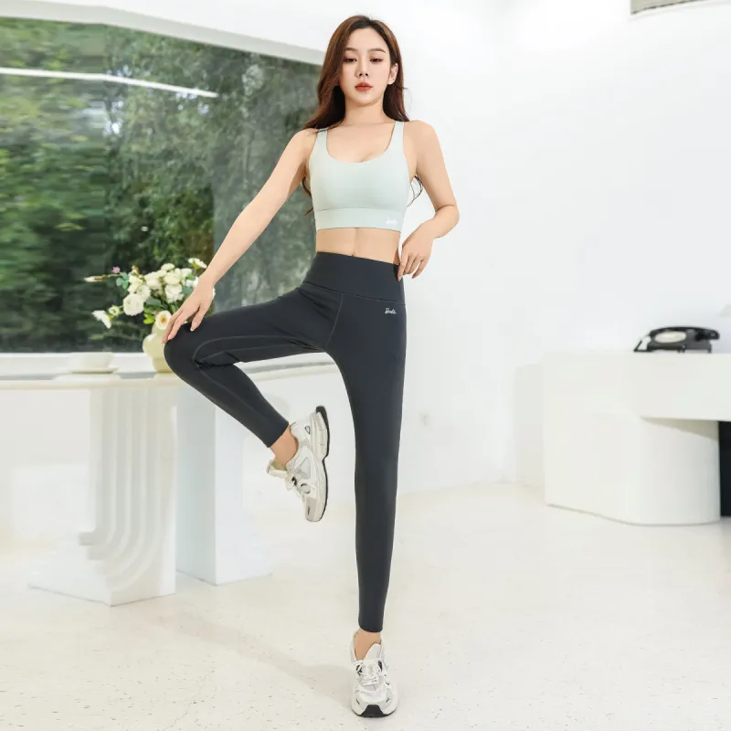 Barbie Yoga Pants Women's Gunmetal Gray-4