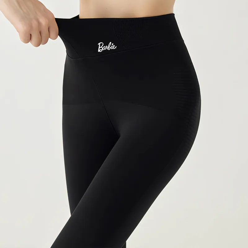 Barbie Yoga Pants Women's Black-4