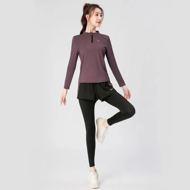 Barbie Yoga T Shirt Women's Purple-5
