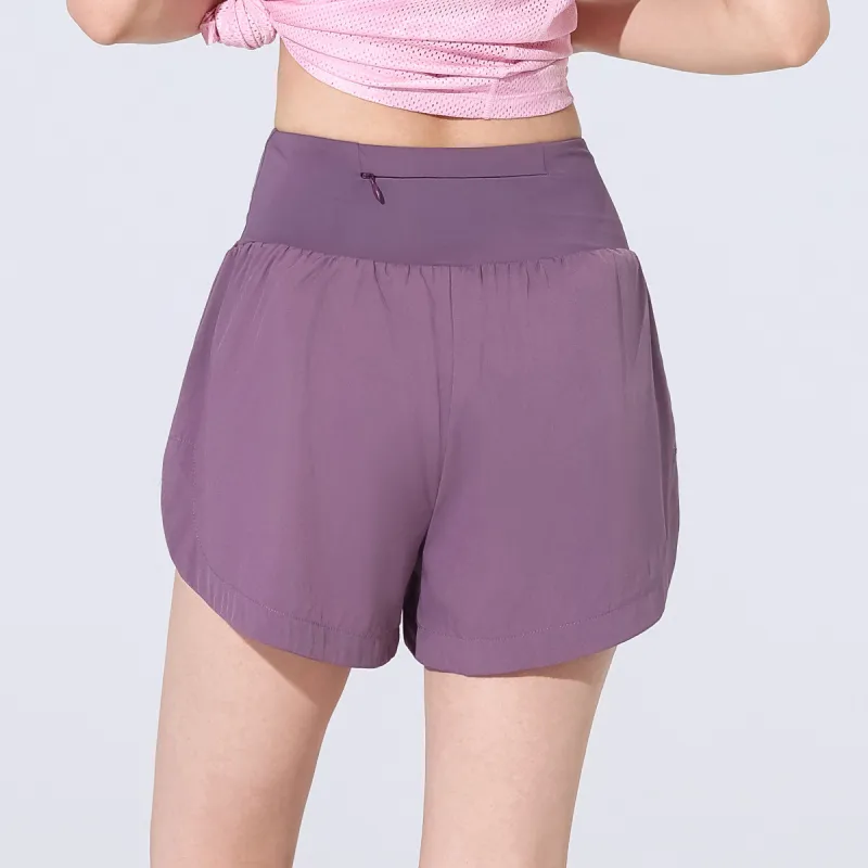 Barbie Sports Shorts Women's Dark Purple-2