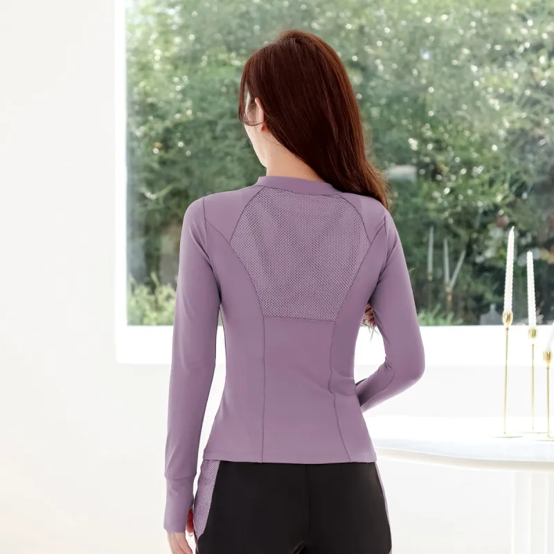 Barbie Yoga Coat Women's Purple-1