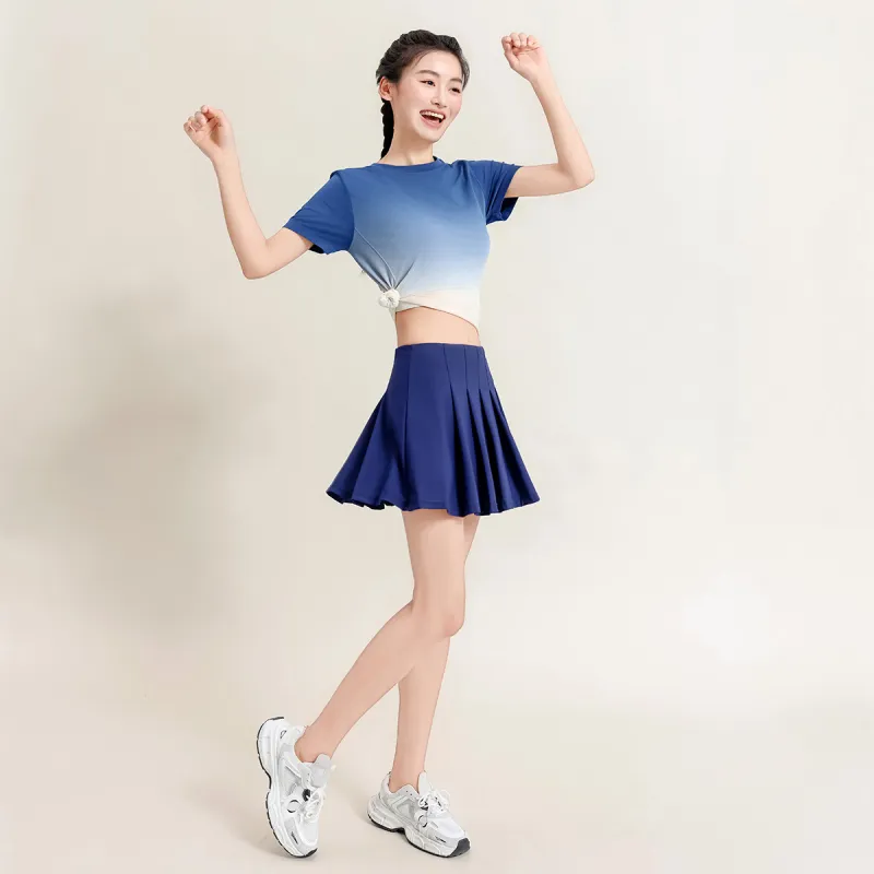 Barbie Yoga Skirts Women's Marine Blue-5