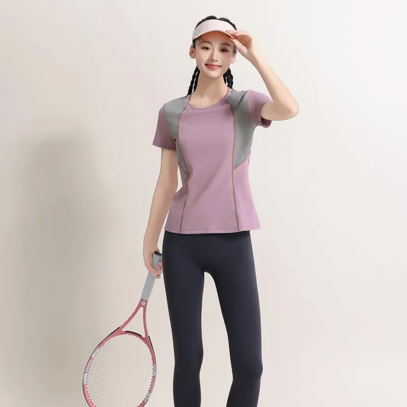 Barbie Yoga T Shirts Women's Cameo Brown-4