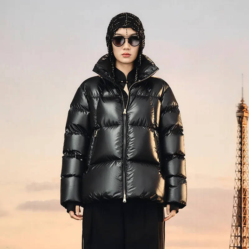 GOLDFARM Down Jacket Women's Napoleon Black-2
