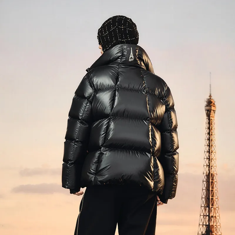 GOLDFARM Down Jacket Women's Napoleon Black-4