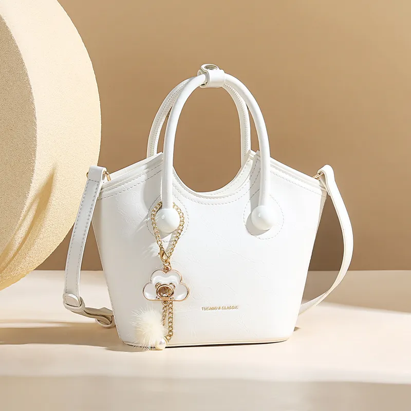 TUCANO PU Leather Basket Bag, Crossbody Bag, Shoulder Bag, Handbag Regular Women's Multicolor-2