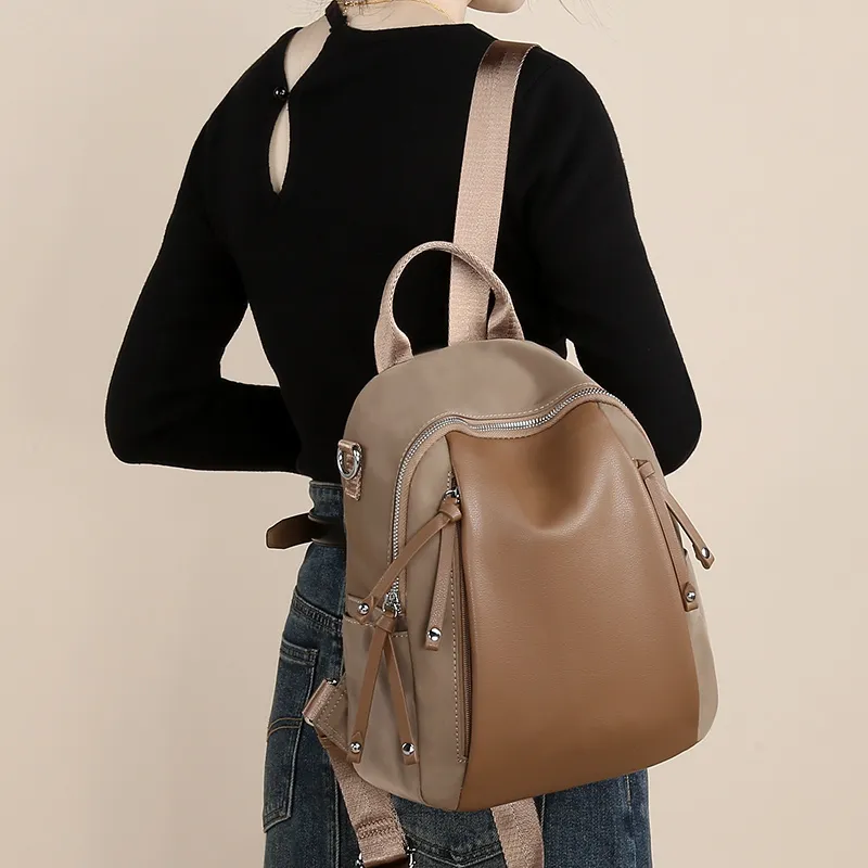 TUCANO Backpacks Khaki Brown-5