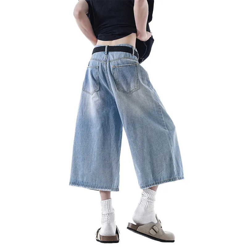 EMINU Denim Shorts Unisex-1