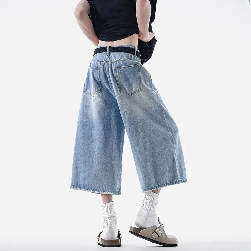 EMINU Denim Shorts Unisex-6